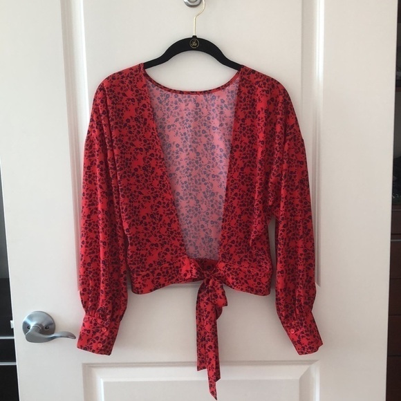 Blue Life Jamal Top In Risky Red NWOT - Picture 6 of 12